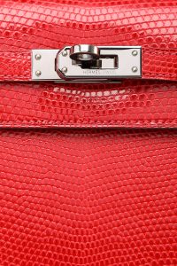Hermès Rouge H Sellier Kelly 25cm of Shiny Niloticus Lizard with Palladium  Hardware, Handbags & Accessories Online, Ecommerce Retail
