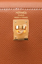 Hermès Kelly 25 Gold Sellier Epsom Gold Hardware GHW