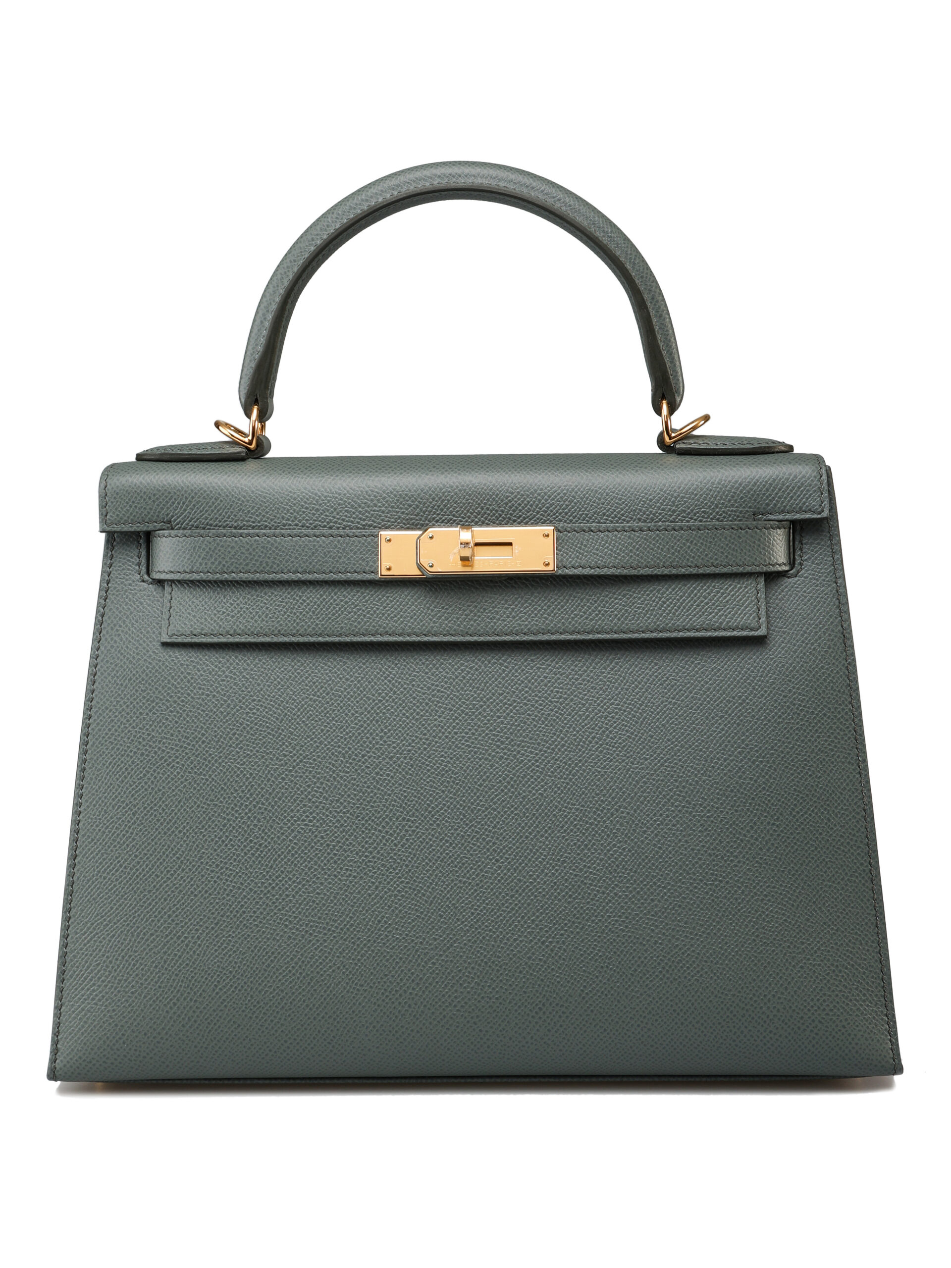 HERMES Vert de Gris Epsom Sellier Birkin 30 - The Purse Ladies